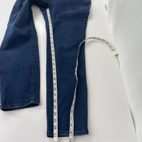 Tommy Bahama Jeans 8x28 Womens Tommy Bahama Jeans 29x27 Dark Wash Straight Ankle - Picture 9 of 11